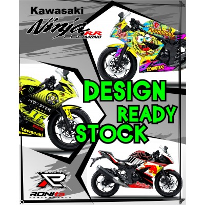 Decal Fullbody Kawasaki Ninja 250RR Mono